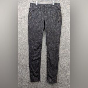 Democracy Women's Subtle Leopard Print Absolution Skinny Jeans, 20W